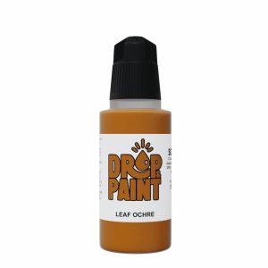 Drop & Paint: Leaf Ochre 1
