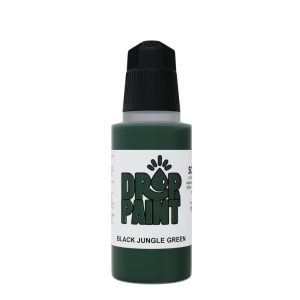 Drop & Paint: Black Jungle Green 1