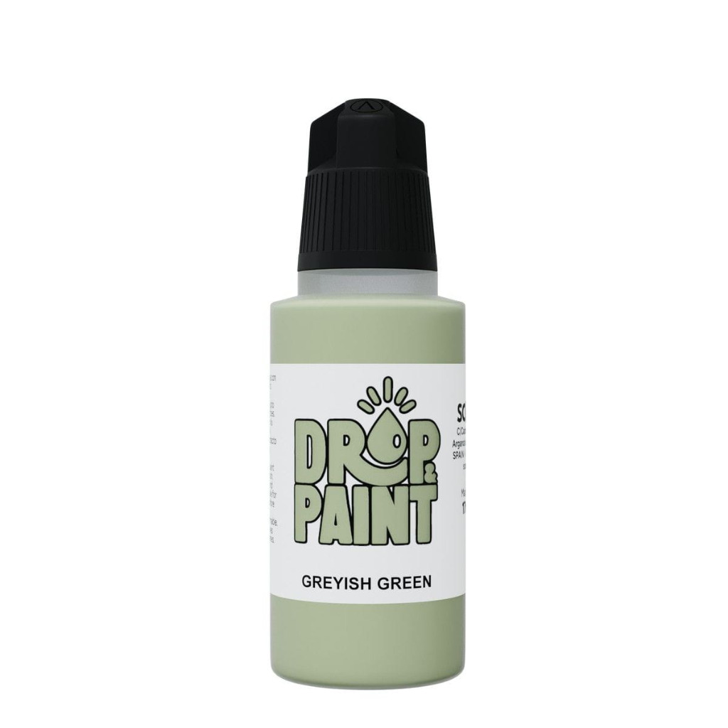 Drop & Paint: Greyish Green 1