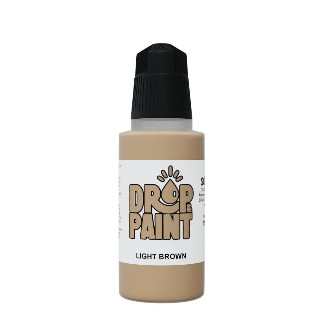 Drop & Paint: Light Brown 1