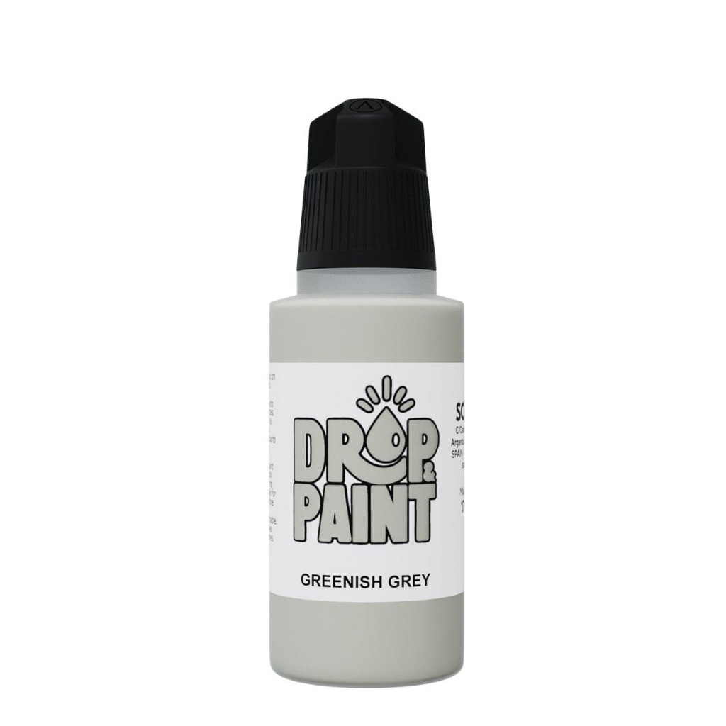 Drop & Paint: Greenish Grey 1