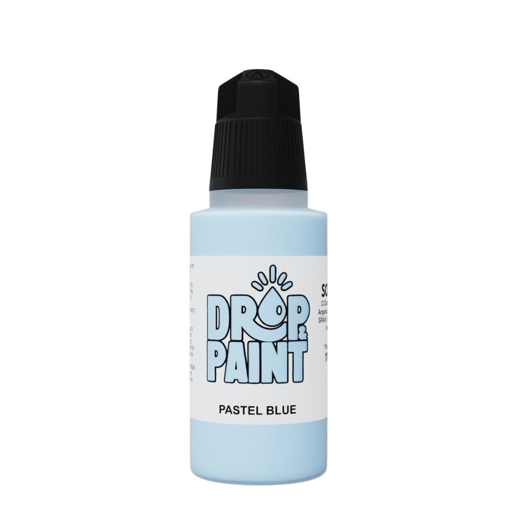 Drop & Paint: Pastel Blue 1
