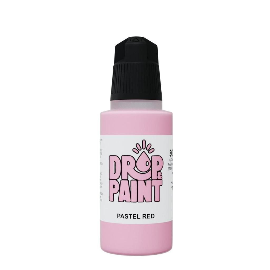 Drop & Paint: Pastel Red 1