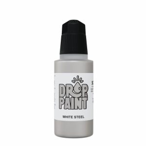 Drop & Paint: White Steel 1