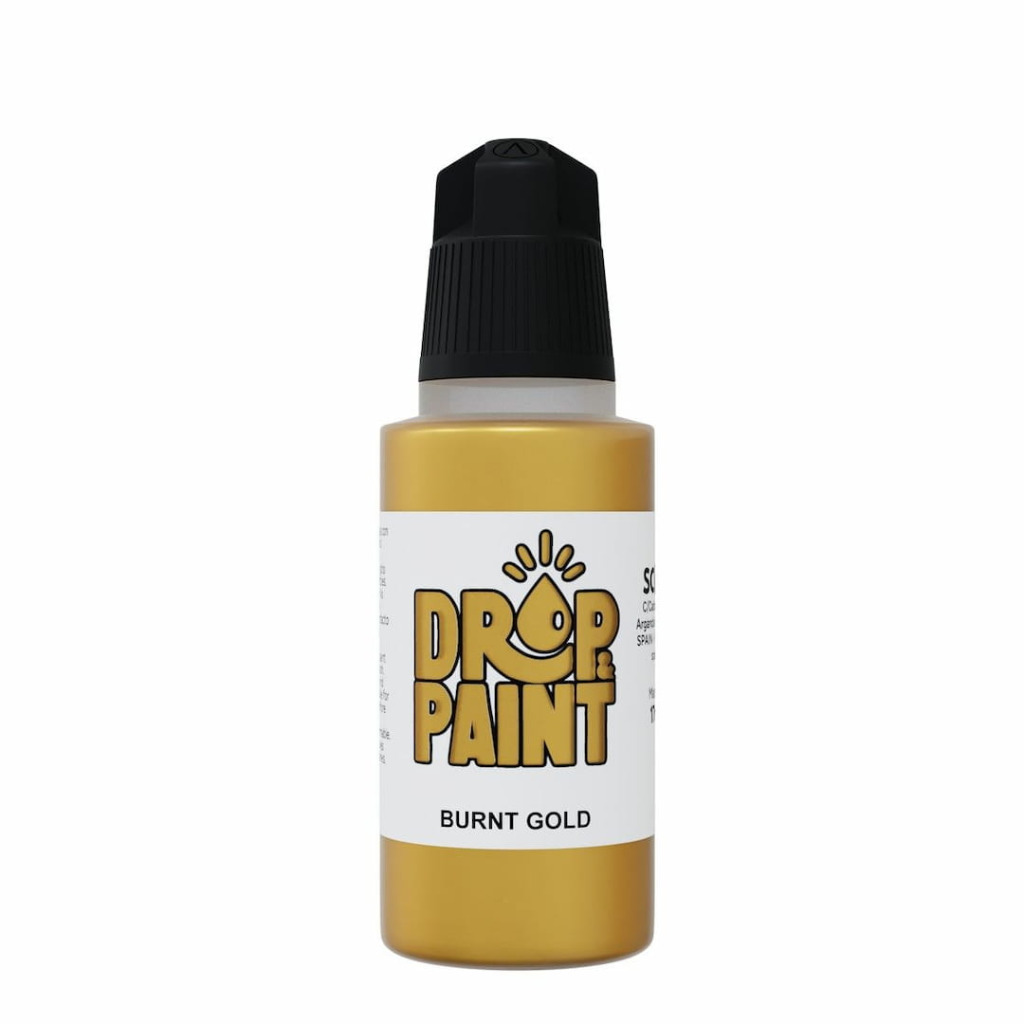 Drop & Paint: Burnt Gold 1