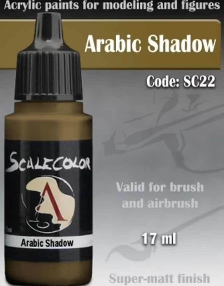 Scale Color: Arabic Shadow 1