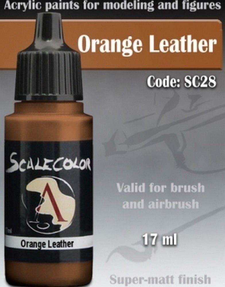 Scale Color: Orange Leather 1
