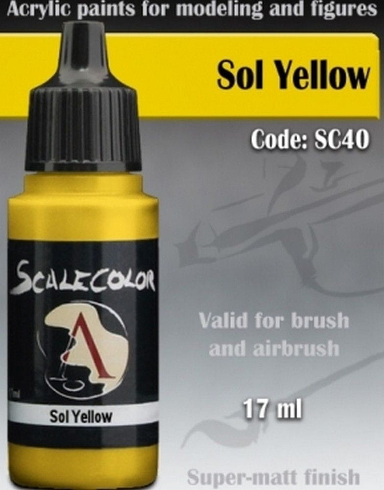 Scale Color: Sol Yellow 1
