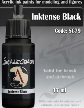 Scale Color: Inktense Black 1