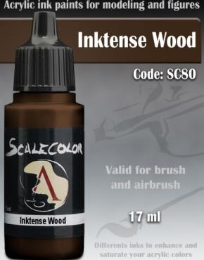 Scale Color: Inktense Wood 1