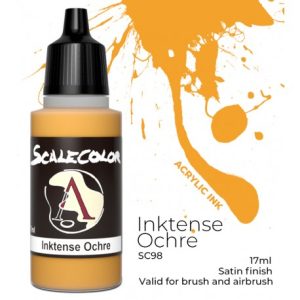 Scale Color: Inktense Ochre 1