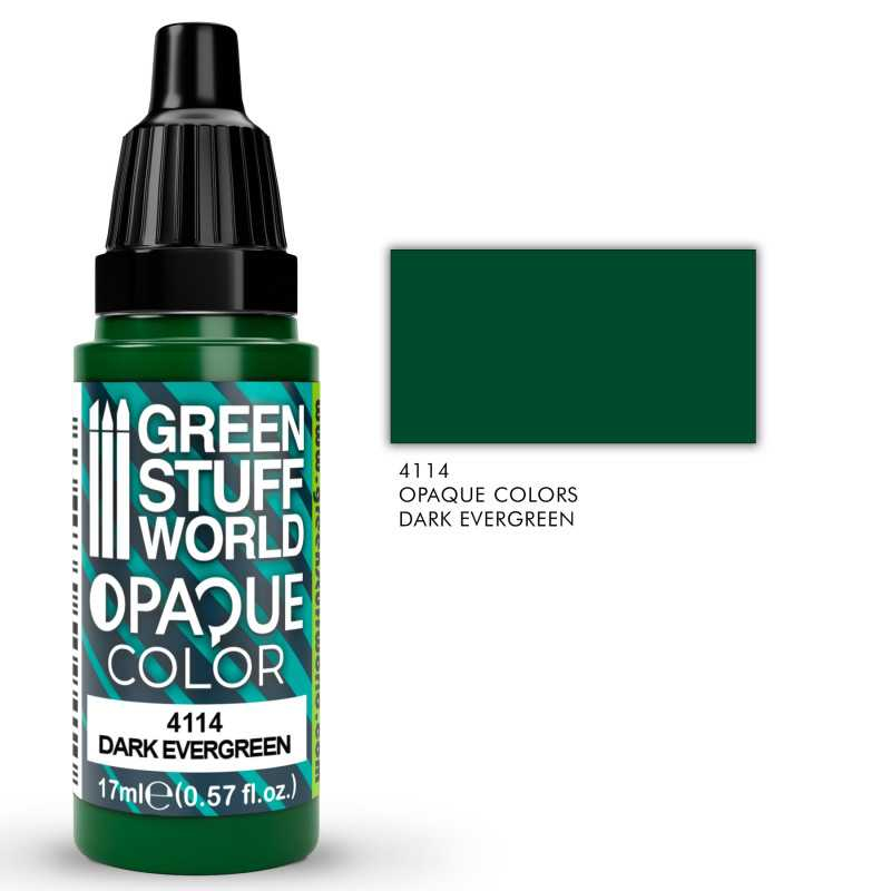 Opaque Colors - Dark Evergreen 1
