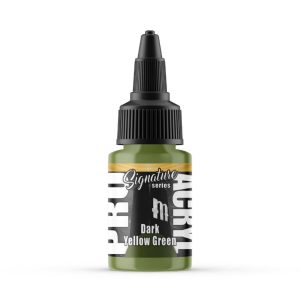 Pro Acryl Signature - Vince Venturella - Dark Yellow Green 22ml 1