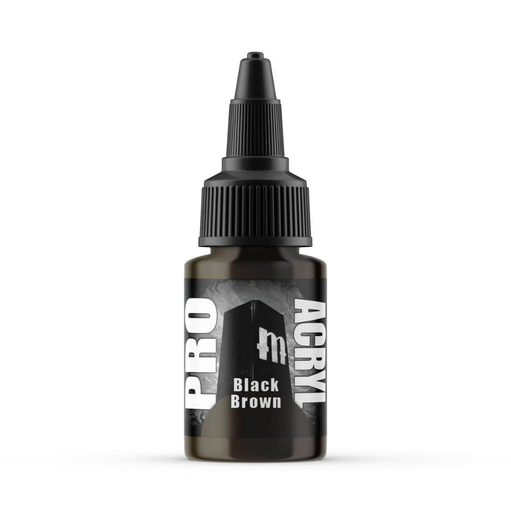 Pro Acryl - Black Brown 22ml 1