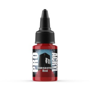Pro Acryl - Transparent Red 22ml 1