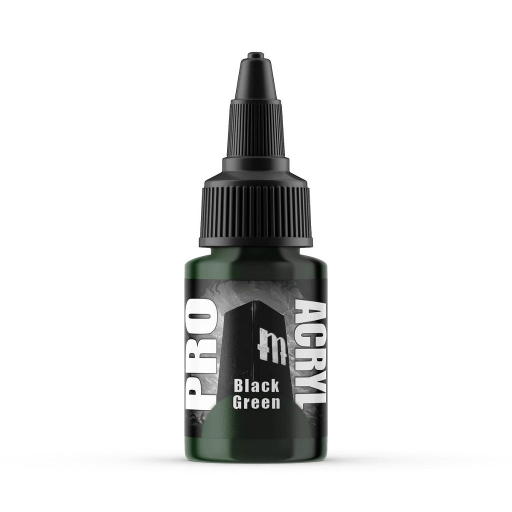Pro Acryl - Black Green 22ml 1