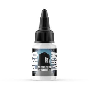 Pro Acryl - Transparent White 22ml 1
