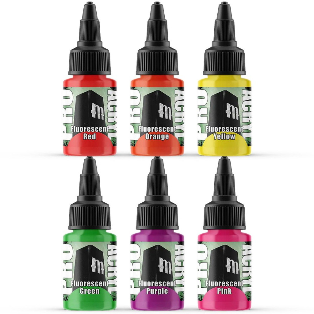 Pro Acryl - Fluorescents Set 1