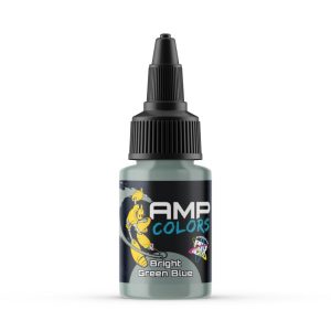Pro Acryl AMP Colors: Bright Green Blue - 22ml 1