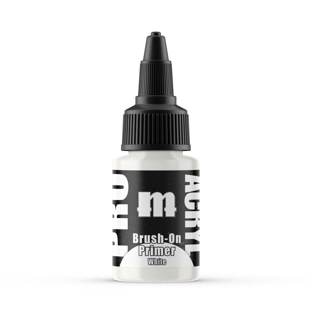 Pro Acryl AMP Colors: Brush-On White Primer - 22ml 1