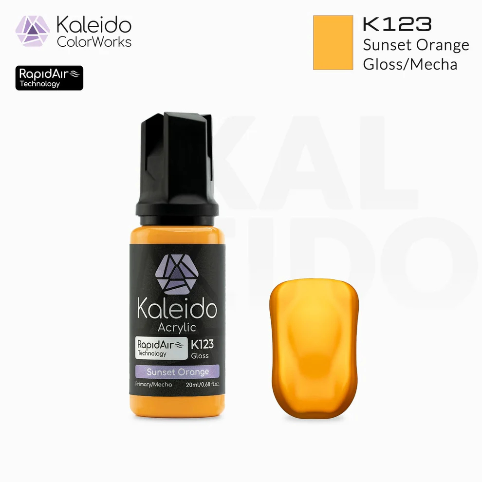 Kaleido Colorworks - Mecha Colors: Sunset Orange 20ml 1