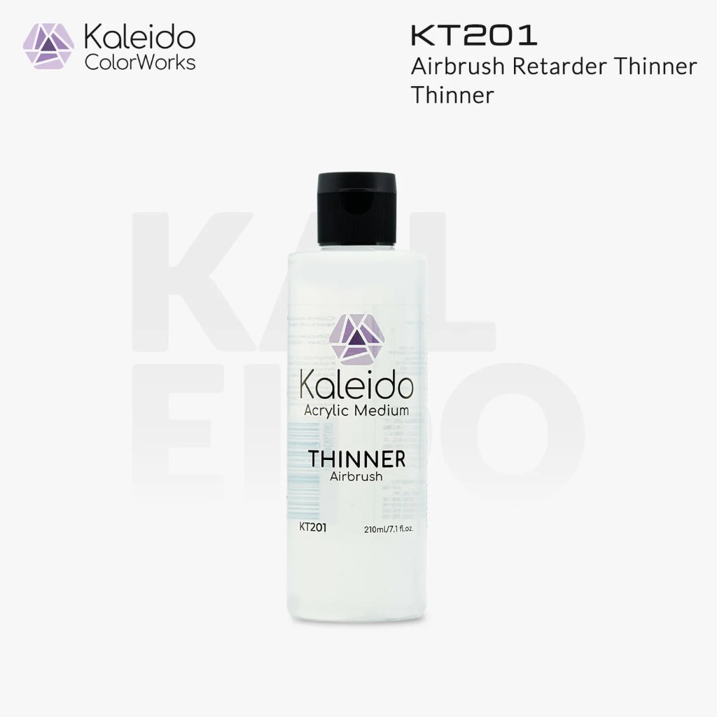 Kaleido Colorworks - Airbrush Thinner 210ml Pack of 6 1