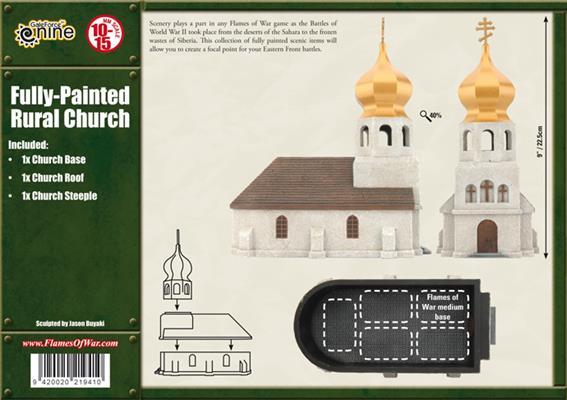 Flames of War: Rural Church 2