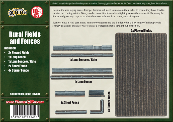 Flames of War: Rural Fields and Fences 2