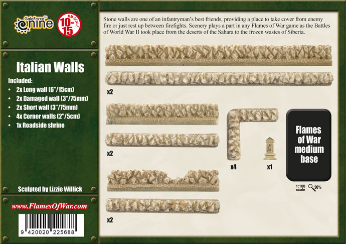 Flames of War: Italian Walls 2