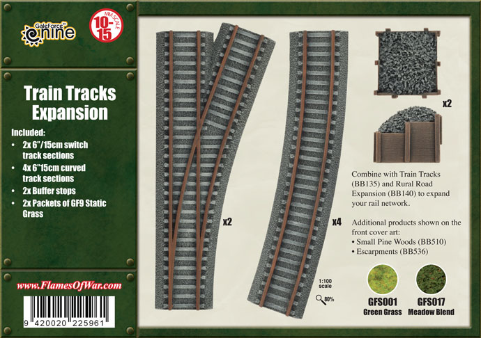 Flames of War: Train Tracks Expansion 2