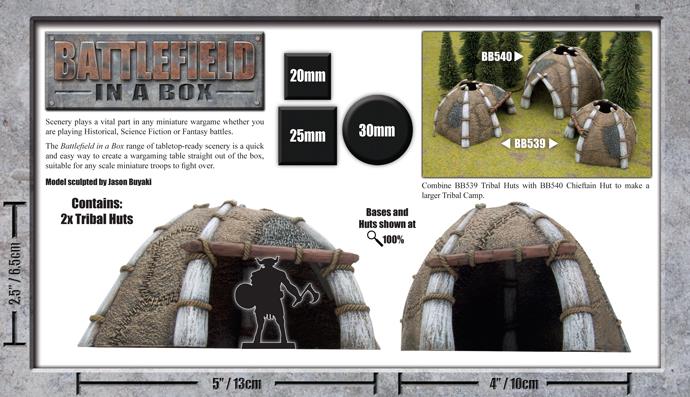 Battlefield in a Box: Bestial Huts 2