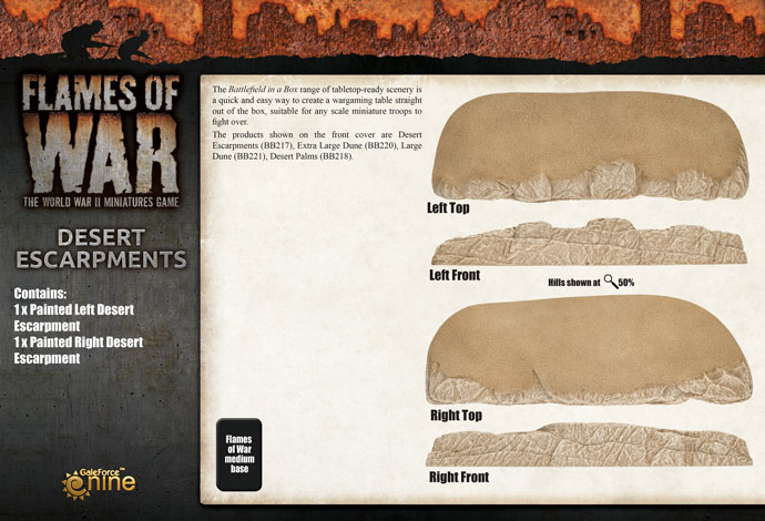 Flames of War: Desert Escarpments 2