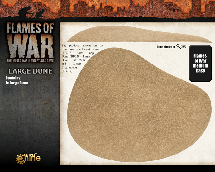 Flames of War: Large Dune 2