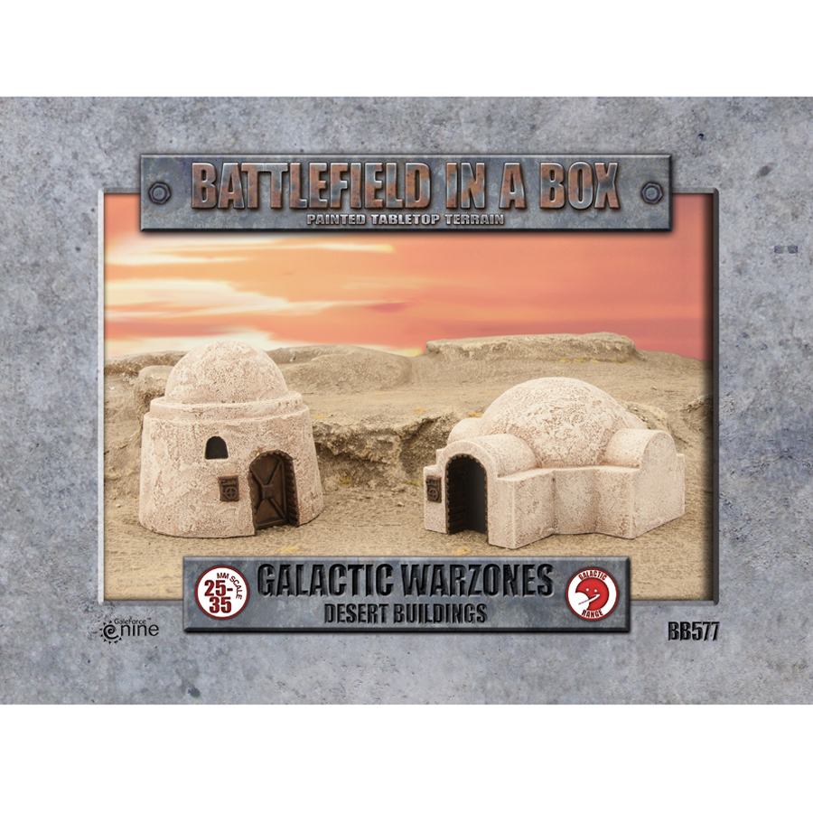 Galactic Warzones: Desert Buildings 1