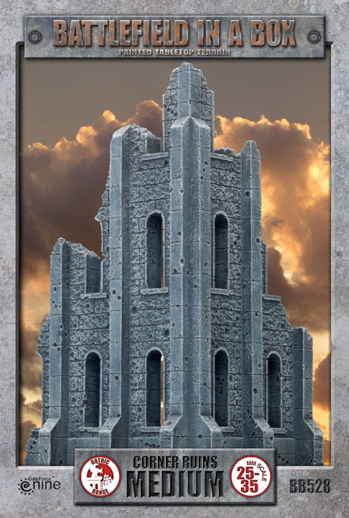 Battlefield in a Box: Medium Corner Ruins 1