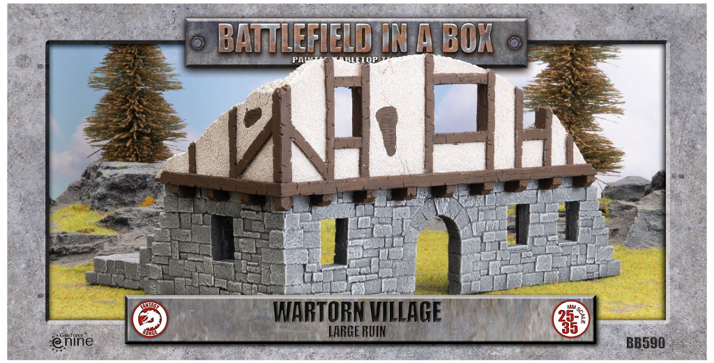 Wartorn Village - Large Ruins 1