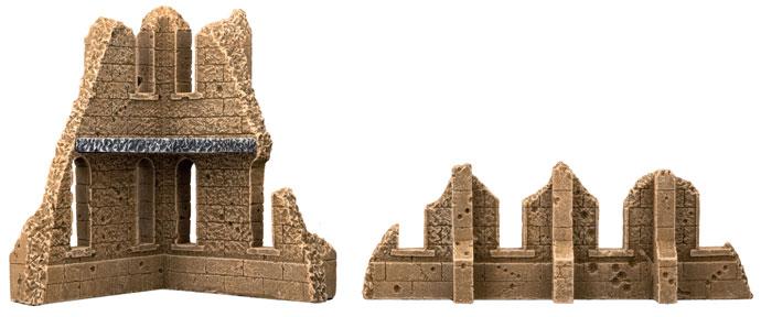 Gothic Battlefields - Small Corner - Sandstone 3
