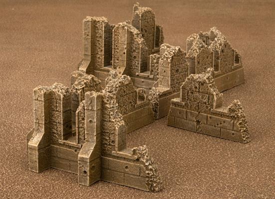 Gothic Battlefields - Ruined Walls - Sandstone 4