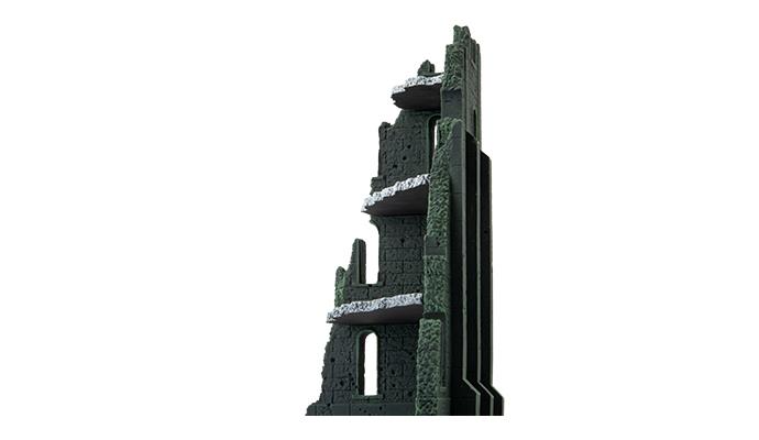 Gothic Battlefields: Large Corner Ruin - Malachite (x1) 3