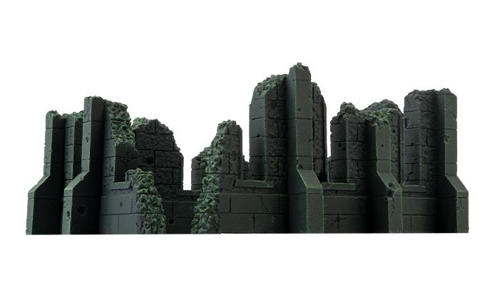 Gothic Battlefields: Ruined Walls - Malachite (x5) 2