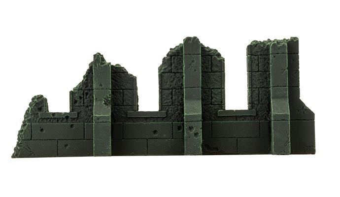 Gothic Battlefields: Ruined Walls - Malachite (x5) 6