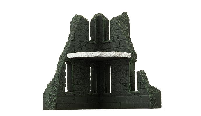 Gothic Battlefields: Small Corner Ruins - Malachite (x2) 5