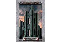 Gothic Battlefields: Medium Corner Ruin - Malachite (x1) 2
