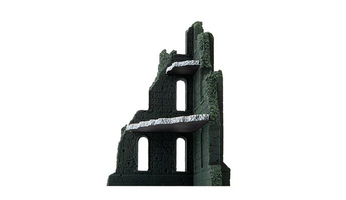 Gothic Battlefields: Medium Corner Ruin - Malachite (x1) 4