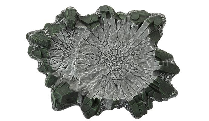 Gothic Battlefields: Craters - Malachite (x5) 2