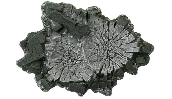 Gothic Battlefields: Craters - Malachite (x5) 4