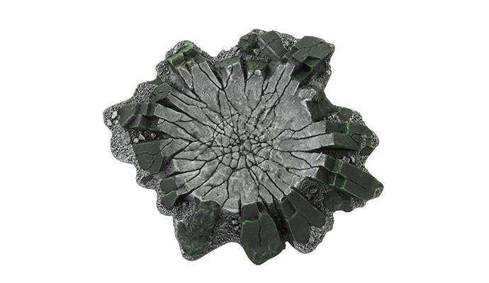 Gothic Battlefields: Craters - Malachite (x5) 6