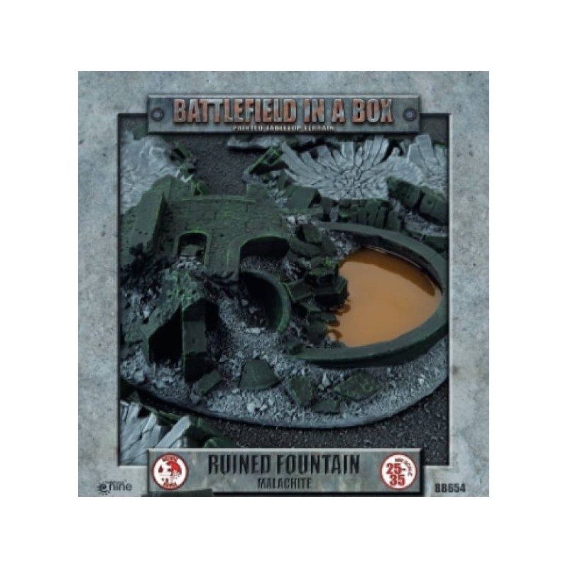 Gothic Battlefields: Ruined Fountain - Malachite (x1) 1