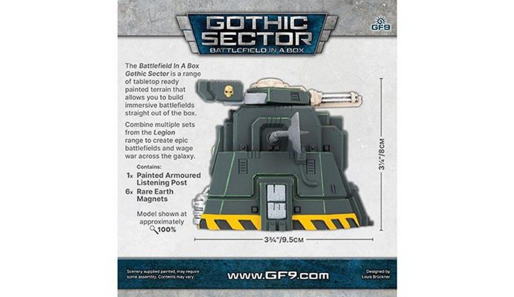 Gothic Sector: Legion Armoured Listening Post (x1) 2