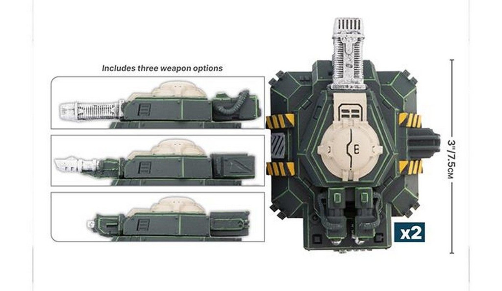 Gothic Sector: Legion Defense Turrets (x2) 2